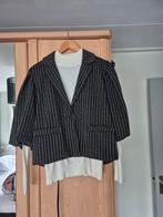 Mooi jasje met pofmouw S/M, Zwart, Ophalen of Verzenden, Zo goed als nieuw, Jasje
