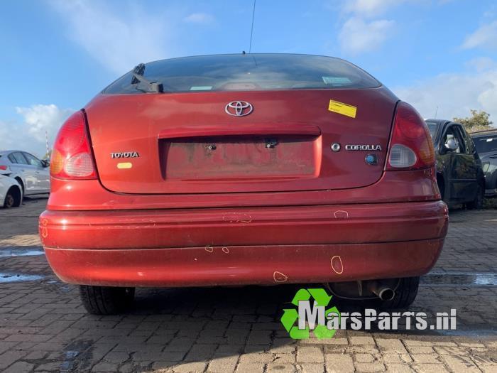 Achterbumper van een Toyota Corolla, Auto-onderdelen, Carrosserie en Plaatwerk, Bumper, Toyota, Gebruikt, 3 maanden garantie, Ophalen of Verzenden