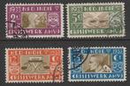 Ned.Indië 1933 182/185 AMVJ, Gest, Postzegels en Munten, Postzegels | Nederlands-Indië en Nieuw-Guinea, Nederlands-Indië, Verzenden