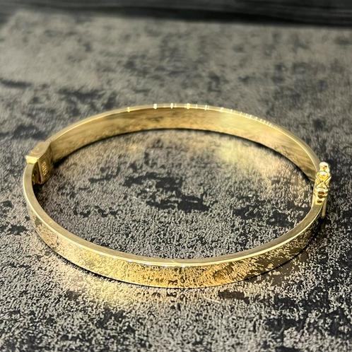 14k gouden slavenarmband nieuw, Sieraden, Tassen en Uiterlijk, Armbanden, Nieuw, Goud, Ophalen of Verzenden