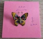 Vintage vlinder broche speldje, Sieraden, Tassen en Uiterlijk, Broches, Ophalen of Verzenden, Gebruikt, Minder dan 4 cm, Overige materialen