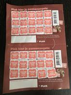 pannenzegels plus 2 spaarkaarten en 71 losse zegels, Verzamelen, Plus, Ophalen of Verzenden