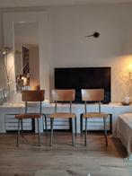 3x Vintage schoolstoelen Tubax te koop., Huis en Inrichting, Ophalen