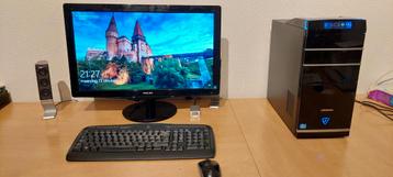Desktop PC Intel(R) i5 met Philips beelscherm + beschikbaar voor biedingen