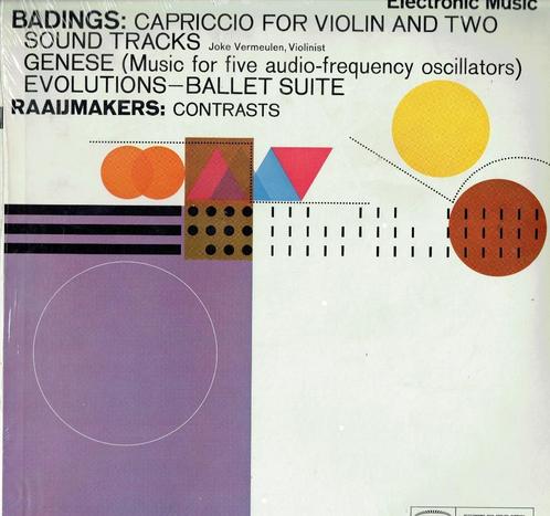 Badings Raaijmakers – Electronic Music, Cd's en Dvd's, Vinyl | Klassiek, Nieuw in verpakking, Modernisme tot heden, Overige typen