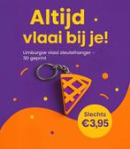 Vlaai Sleutelhanger - 3D Geprint, Ophalen of Verzenden, Nieuw