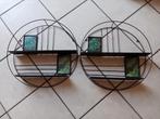 2 Wandrekken rond, Huis en Inrichting, Woonaccessoires | Wandplanken en Boekenplanken, Ophalen, Zo goed als nieuw