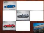 Kaarten: Ferrari 365 GTB/4 Daytona, MG SV-R X Power, Bugatti, Boeken, Auto's | Folders en Tijdschriften, Ophalen of Verzenden
