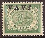 Ned-Indie NVPH nr 66f postfris Opdruk Java Kopstaand 1908, Nederlands-Indië, Verzenden, Postfris