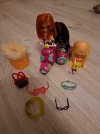3 poppetjes, brommer met zijspan en accessoires, Ophalen of Verzenden, Zo goed als nieuw