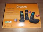 Gigaset A540 TRIO telefoons, Ophalen of Verzenden, Zo goed als nieuw, 3 handsets