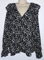 Shein Curve blouse maat 50/52, Ophalen of Verzenden, Zo goed als nieuw, Zwart, Blouse of Tuniek