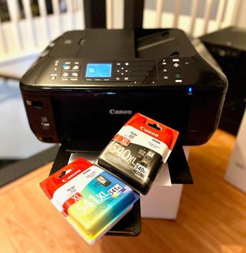 Canon PIXMA Wifi MX515  Pinter Incl. Nieuwe Cartridges XL beschikbaar voor biedingen