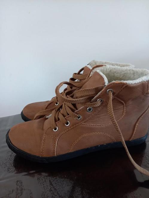 Leuke schoenen., Kleding | Dames, Schoenen, Gedragen, Bruin, Ophalen of Verzenden