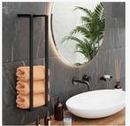 Handdoekrek (metaal), Huis en Inrichting, Badkamer | Badtextiel en Accessoires, Ophalen of Verzenden, Nieuw, Zwart, Handdoekenrek