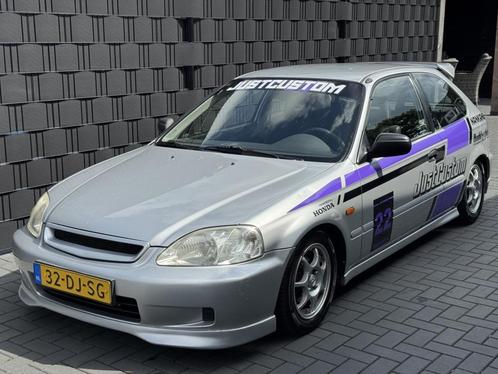 Honda Civic 1.4i Silverstone| JDM| SCHROEFSET| UNIEKE AUTO|, Auto's, Honda, Bedrijf, Civic, Airbags, Lichtmetalen velgen, Startonderbreker