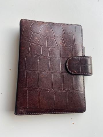 Succes Senior agenda bruin choco croc crocodile echt leer beschikbaar voor biedingen