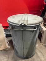 Vintage Zinken Vuilnisemmer Heerlen, Antiek en Kunst, Ophalen of Verzenden