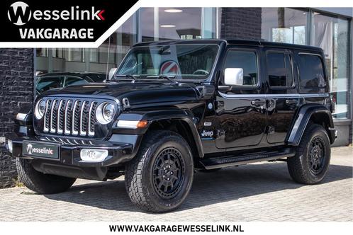 Jeep Wrangler Unlimited 4xe 380 Sahara - Unieke Irmscher uit, Auto's, Jeep, Bedrijf, Te koop, Wrangler, 4x4, ABS, Achteruitrijcamera