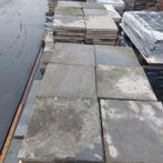 Ruim 25 m2 Chinees hardsteen, 30x30x2cm, getrommeld, 285 st!, Ophalen, Gebruikt, Terrastegels, Natuursteen