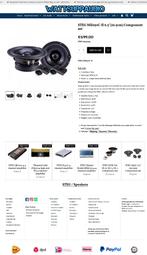 STEG ME650C-II 6.5''(16.5cm) Composet / Auto Speakers, Hifi-Focus, Aalsmeerderweg 173 1432 CL, Aalsmeer, Nieuw, Ophalen of Verzenden