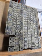 Metalen Letterzetting / Slagletters, Doe-het-zelf en Verbouw, Ophalen of Verzenden, Zo goed als nieuw