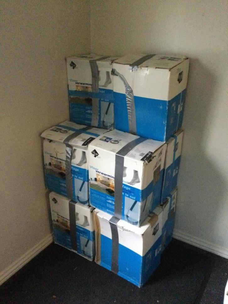 elektrische vloerverwarming, Plieger vloerverwarming, Doe-het-zelf en Verbouw, Verwarming en Radiatoren, Nieuw, Overige typen