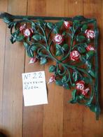 plankdrager gietijzer ROZEN plankdragers plankendragers eck, Ophalen of Verzenden