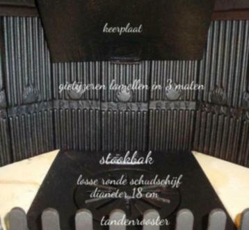 RENY OSLO schudrooster lamel hitteschild koord verf glas beschikbaar voor biedingen