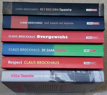 Claus Brockhaus: 5 thrillers + 1 roman, met locatie Twente beschikbaar voor biedingen