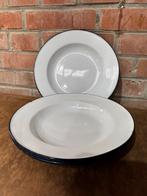 5 emaille borden, Ophalen of Verzenden