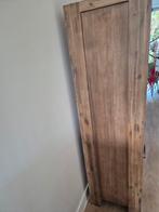 Acaciahouten wandkast 140x165cm + evt. set, Ophalen of Verzenden