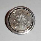 Broche Munt Tokyo 1964 Olympische Spelen 100 Yen, Ophalen of Verzenden, Zilver, Broche