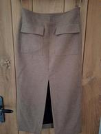 Massimio Dutti, wollen rok,  camel, Kleding | Dames, Rokken, Ophalen of Verzenden, Maat 38/40 (M), Zwart, Onder de knie