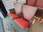 theaterstoelen, Huis en Inrichting, Stoelen, Ophalen, Gebruikt, Hout, Vijf, Zes of meer stoelen