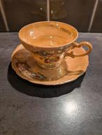 Vintage Camel Kleur Kop en Schotel, Ophalen, Gebruikt, Overige stijlen, Kop(pen) en/of Schotel(s)