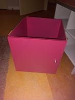 kallax / expedit roze inzet deurtje 2x, Huis en Inrichting, Ophalen, Minder dan 50 cm, Gebruikt, Minder dan 100 cm