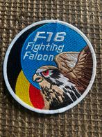 F-16 Fighting Falcon Swirl Patch BAF, Verzamelen, Ophalen of Verzenden, Zo goed als nieuw, Patch, Badge of Embleem
