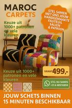 Kies jouw droom fauteuils of laten hem maken op maat., Ophalen of Verzenden, Nieuw, Hout, 50 tot 75 cm