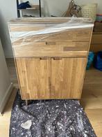 Commode van massief eiken, Ophalen, 1 of 2 laden, 100 tot 150 cm, Eikenhout