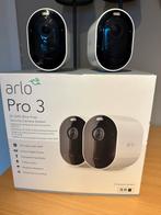 Arlo pro 3 2K camera’s 2 stuks, Ophalen of Verzenden, Zo goed als nieuw