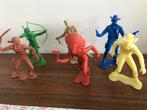 Western cowboys en indianen plastic 15 cm, Ophalen of Verzenden