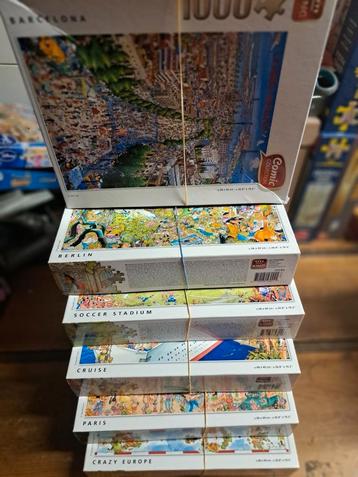 Comic Collection Puzzels - 6 Stuks beschikbaar voor biedingen
