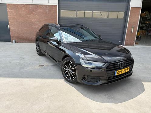 Audi A6 Avant 35 TDI Business Edition S-Tronic 2020 Zwart, Auto's, Audi, Bedrijf, A6, 360° camera, ABS, Achteruitrijcamera, Airbags