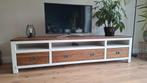 Tv-meubel te koop 221x45cm, Huis en Inrichting, Kasten | Televisiemeubels, Ophalen, Gebruikt, 25 tot 50 cm, Minder dan 100 cm