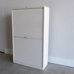 Roldeurkast, Horizontale deur, 120x48x198cm, Wit, RD99, Gebruikt, 100 tot 150 cm, -, -