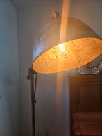 Grote stoere industriële stalamp vloerlamp, Huis en Inrichting, Ophalen, Zo goed als nieuw