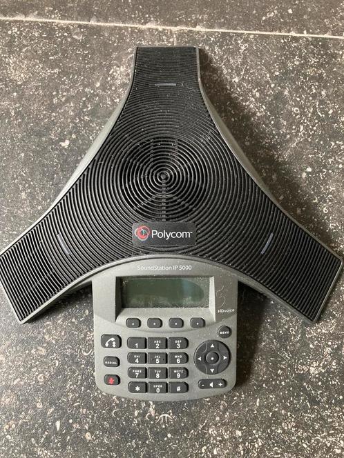 Polycom SoundStation IP 5000 Conference Phone, Telecommunicatie, Datacommunicatie en VoIP, Gebruikt, Telefoon, Ophalen