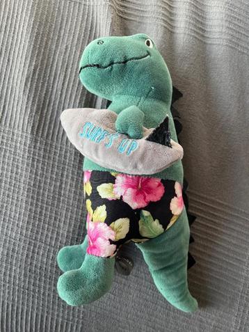 Summer Surfer Bro T-Rex | Squeaky Plush Dog Toy beschikbaar voor biedingen