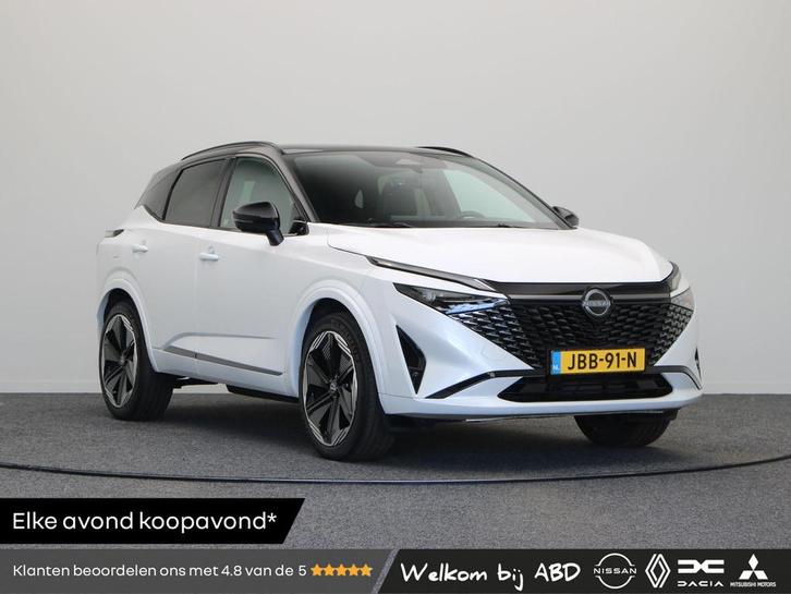 Nissan Qashqai 1.3 MHEV Xtronic N-Design | Lederen bekleding, Auto's, Nissan, Bedrijf, Te koop, Qashqai, 360° camera, ABS, Adaptive Cruise Control